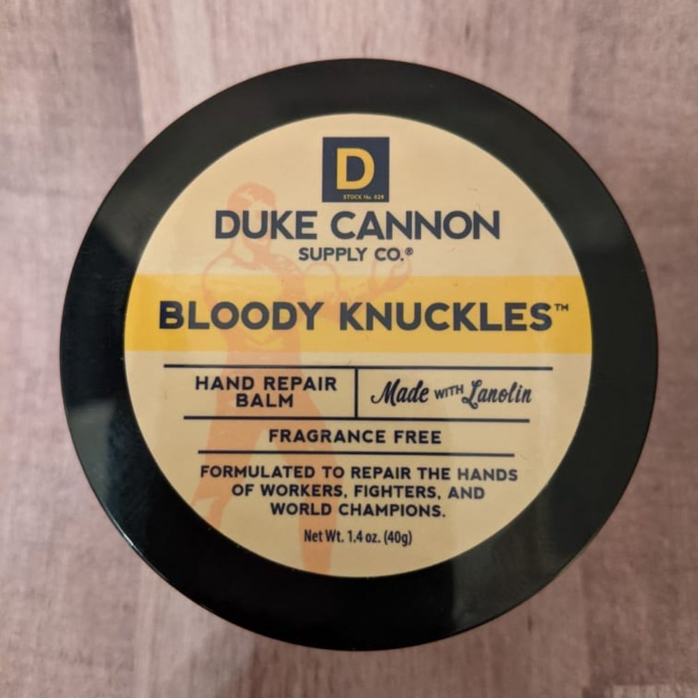 *Only 1 left* Duke Cannon Supply Bloody Knuckles Hand Repair Balm Fragrance Free - Picture 6 of 9